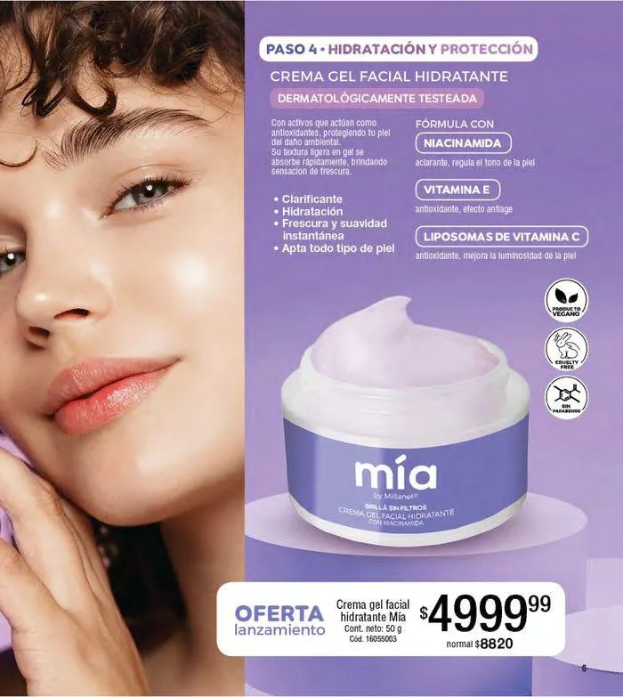 Ofertas de Catálogo Cosmeticos Millanel C8/24 5 de julio al 28 de julio 2024 - Página 5 del catálogo
