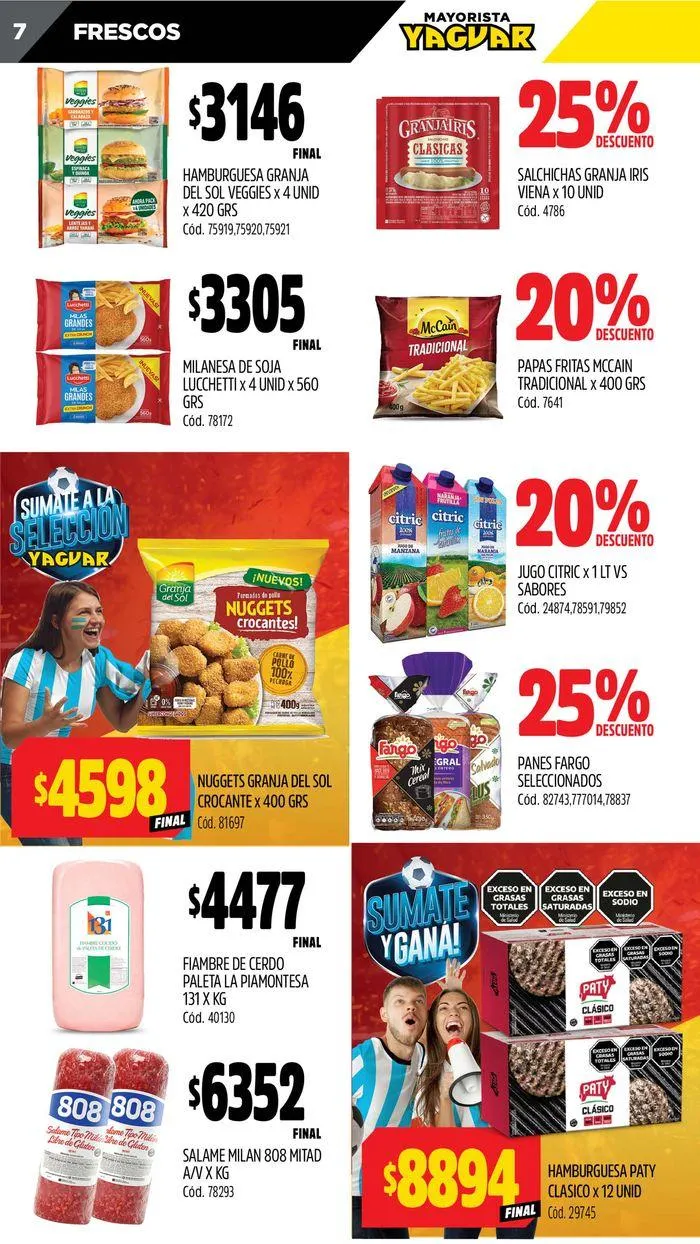 Ofertas de Ofertas Supermercados Yaguar Posadas 8 de julio al 14 de julio 2024 - Página 7 del catálogo