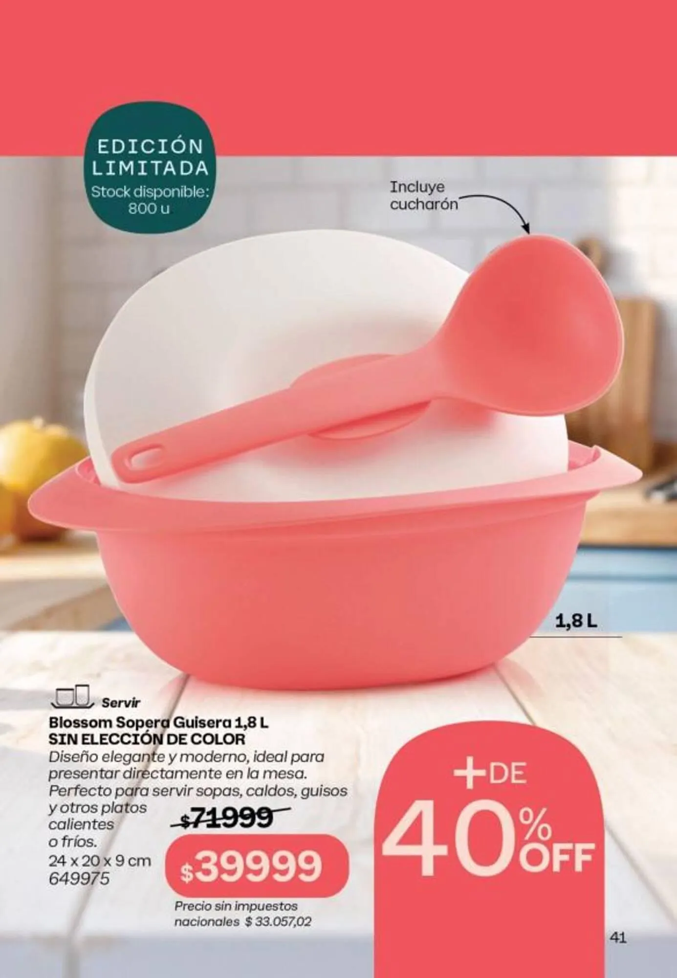 Ofertas de Folleto Tupperware 1 de octubre al 31 de octubre 2025 - Página 42 del catálogo