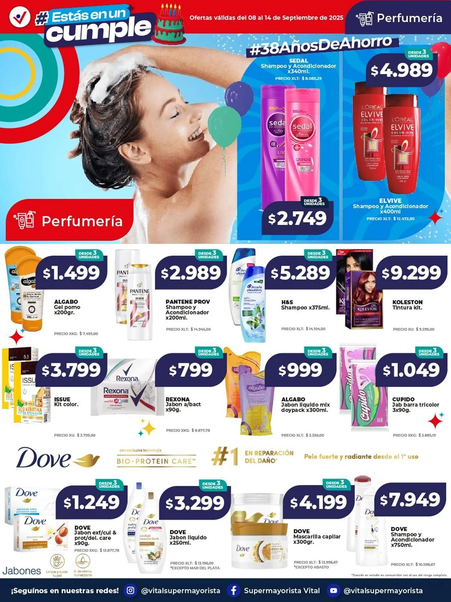 Ofertas de Catálogo Supermayorista Vital 8 de septiembre al 14 de septiembre 2025 - Página 2 del catálogo