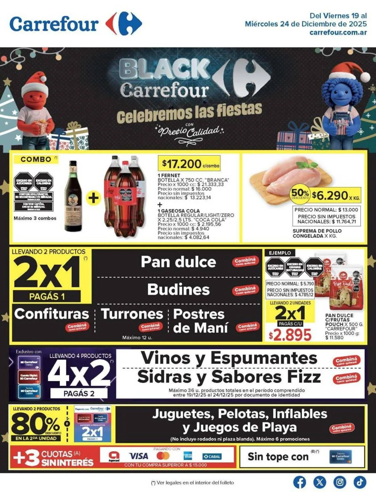 Ofertas de Catálogo Carrefour 19 de diciembre al 25 de diciembre 2025 - Página 1 del catálogo