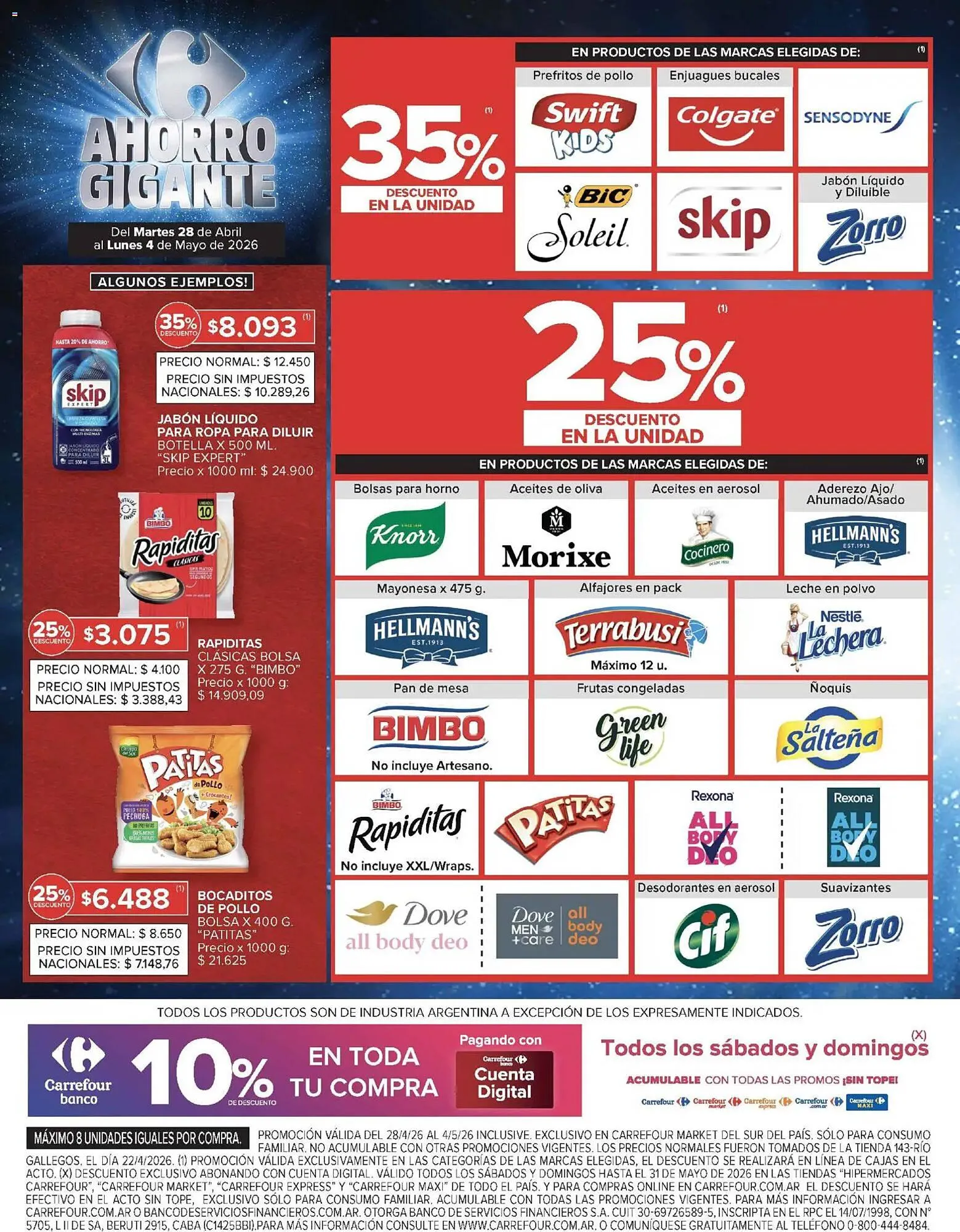 Ofertas de Folleto Carrefour Market 28 de abril al 4 de mayo 2026 - Página 7 del catálogo