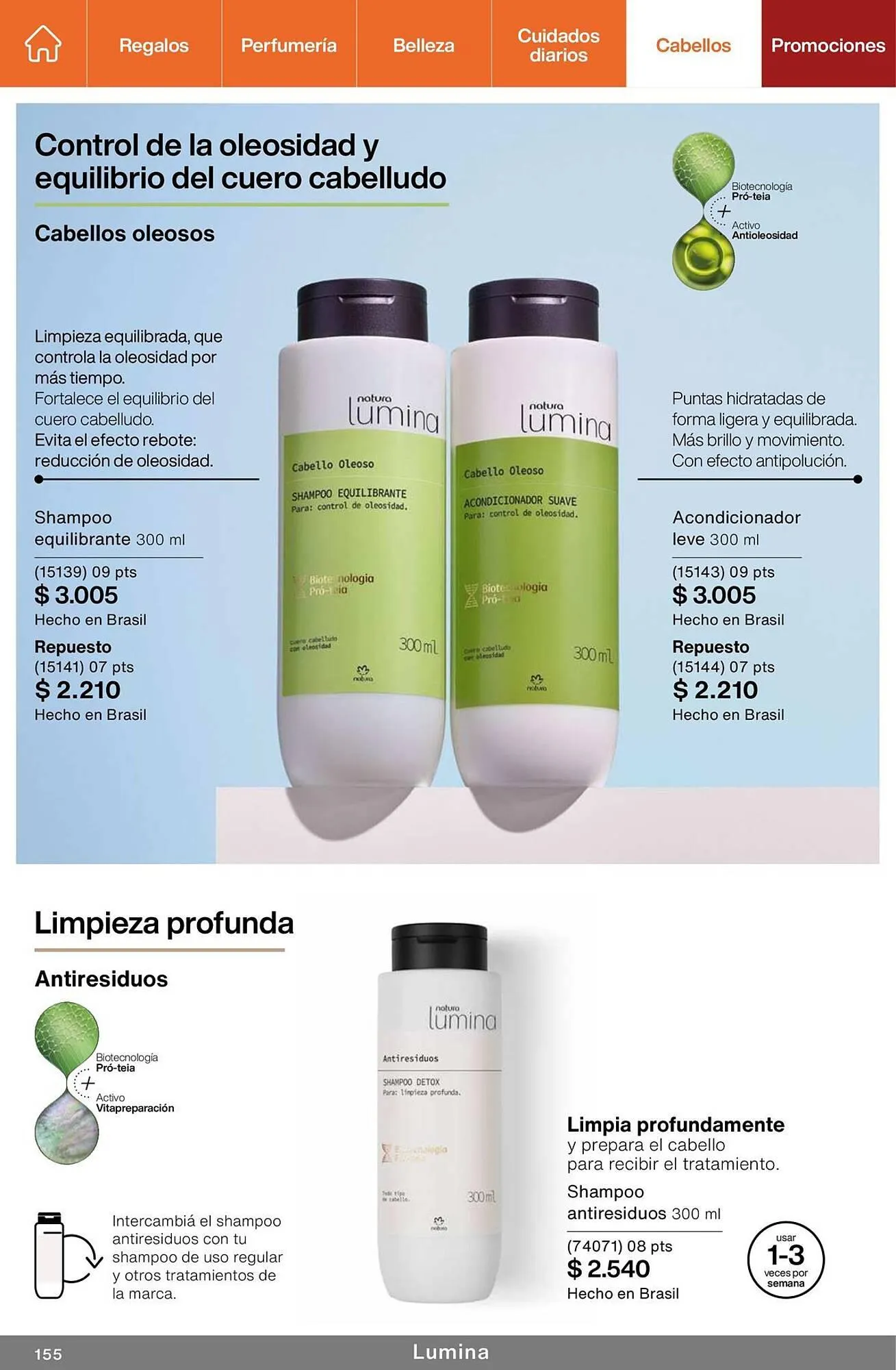 Ofertas de Catálogo Natura 27 de septiembre al 31 de octubre 2023 - Página 155 del catálogo