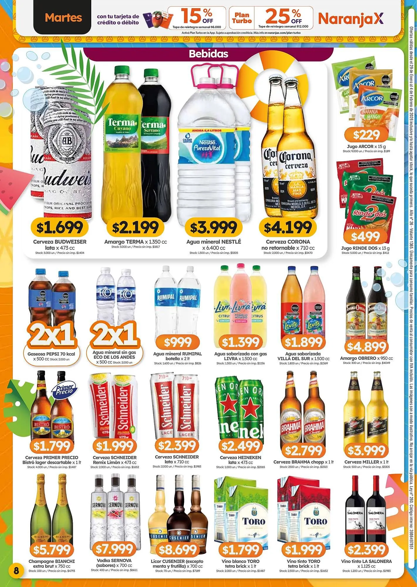 Ofertas de Folleto Cordiez 29 de enero al 4 de febrero 2026 - Página 8 del catálogo