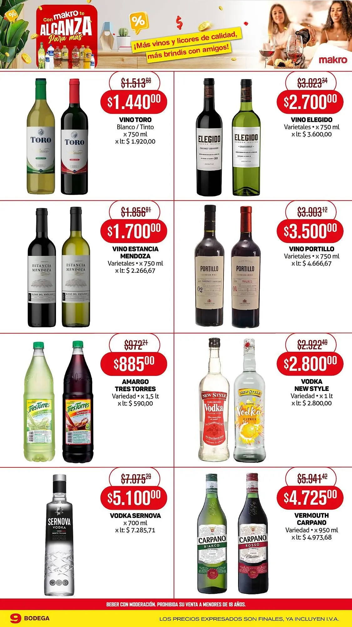 Ofertas de Catálogo Makro 27 de marzo al 2 de abril 2025 - Página 9 del catálogo