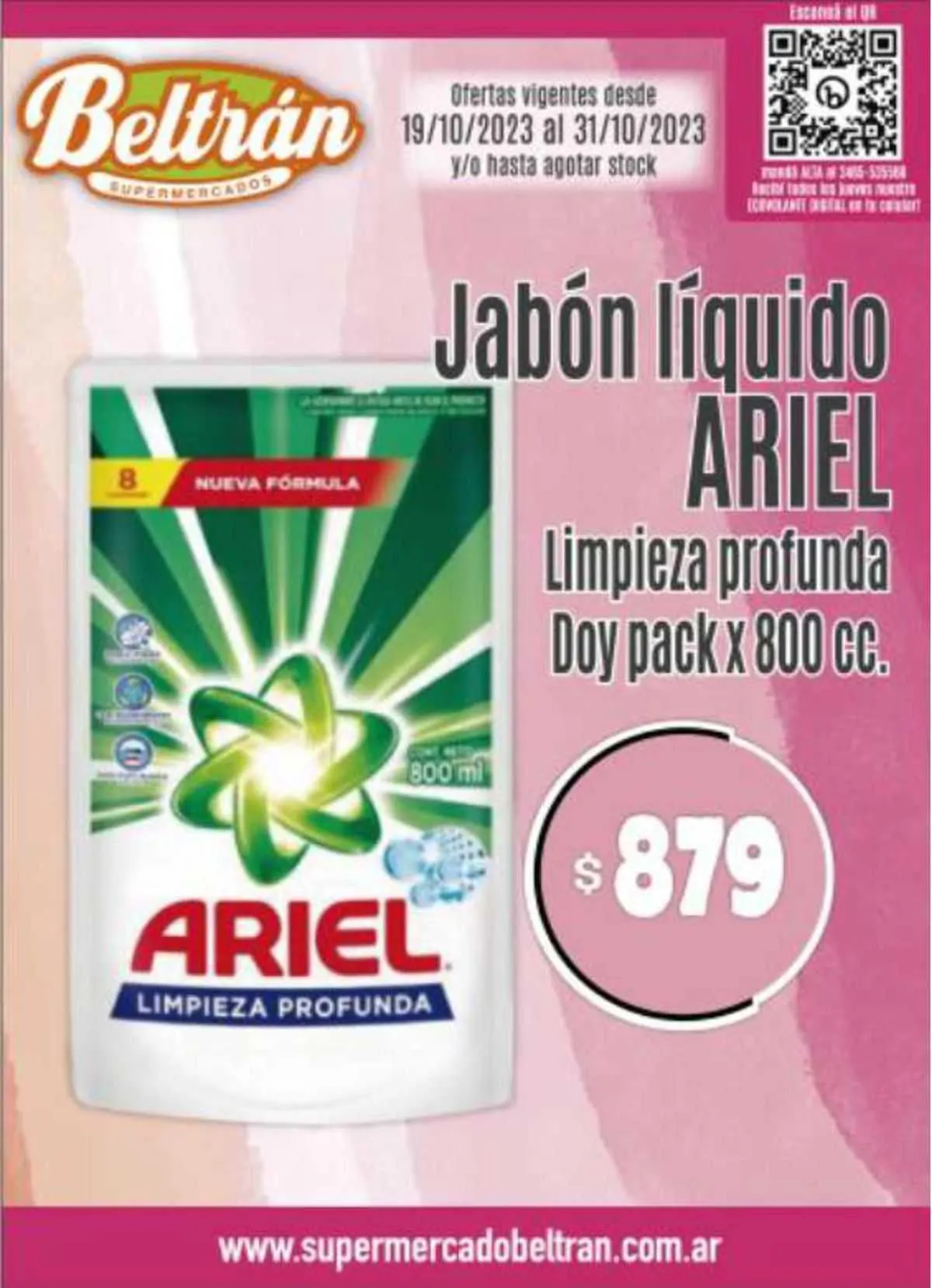 Ofertas de Catálogo Beltrán Supermercados 19 de octubre al 31 de octubre 2023 - Página 3 del catálogo
