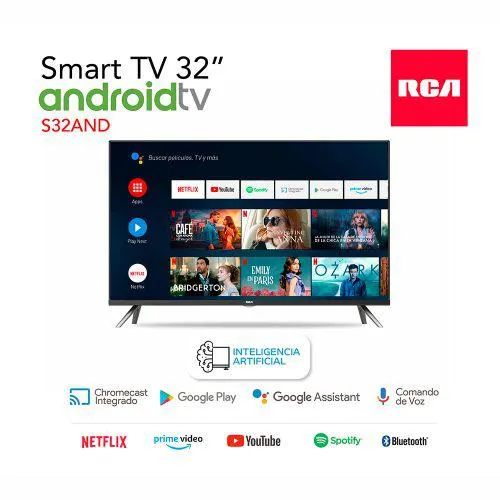 Smart TV LED 32” HD RCA S32AND-F