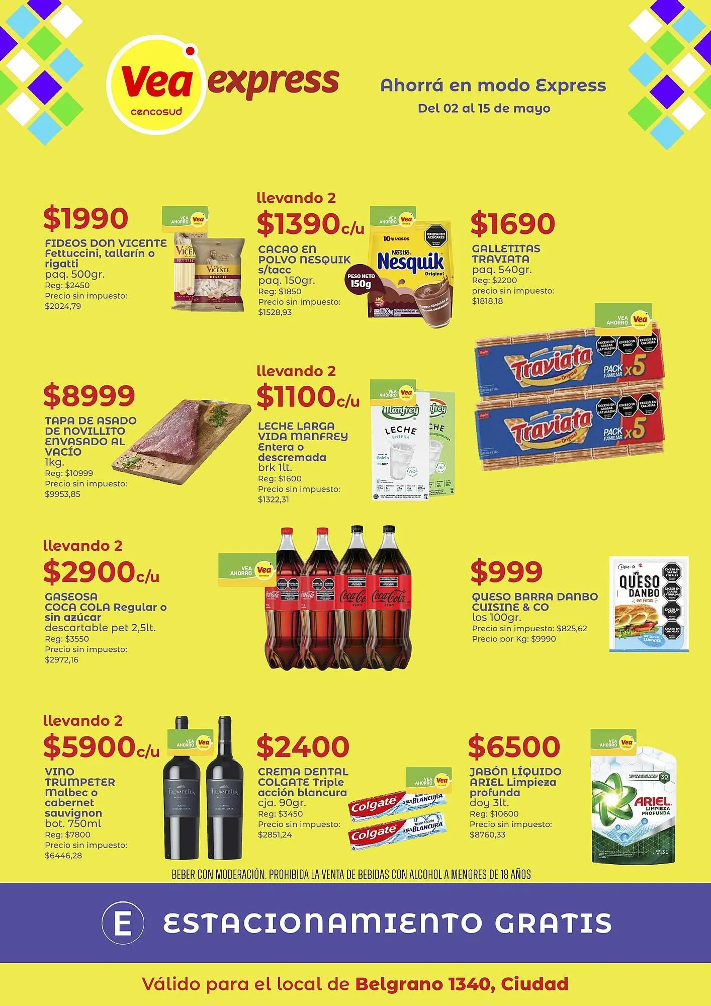 Ofertas de Catálogo Supermercados Vea 2 de mayo al 15 de mayo 2025 - Página 1 del catálogo