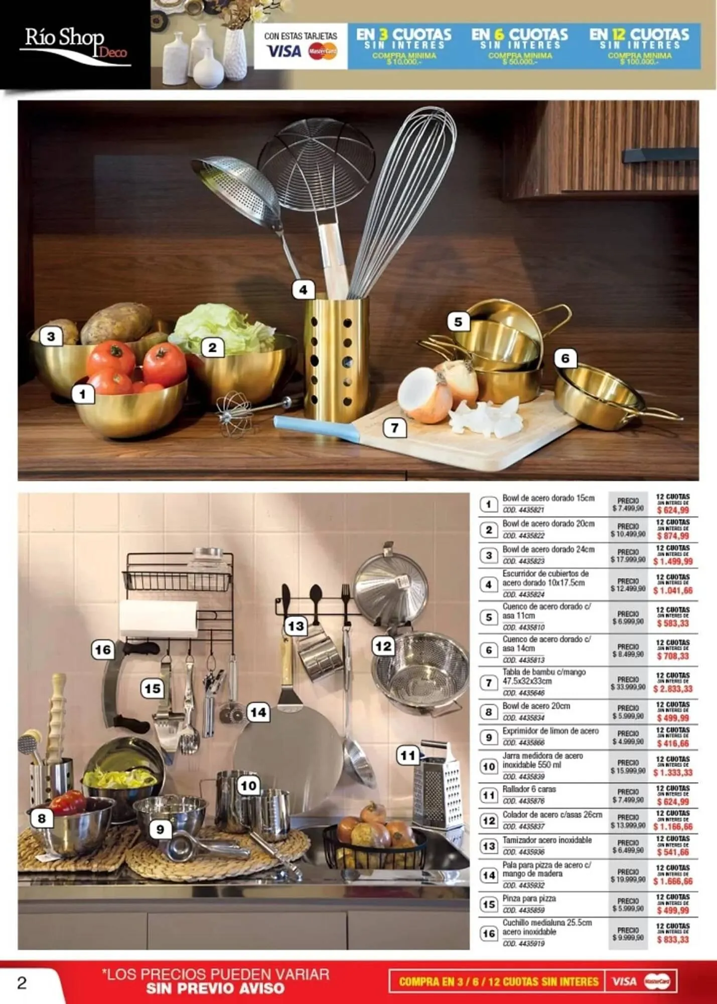 Ofertas de Catálogo Rio Shop Deco 1 de julio al 31 de julio 2025 - Página 2 del catálogo