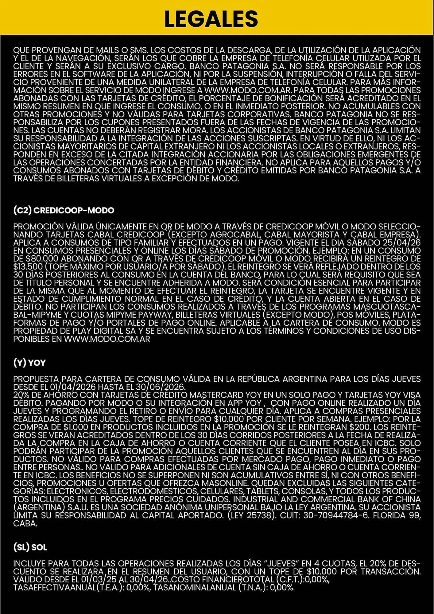Ofertas de Catálogo Changomas 7 de abril al 30 de abril 2026 - Página 9 del catálogo