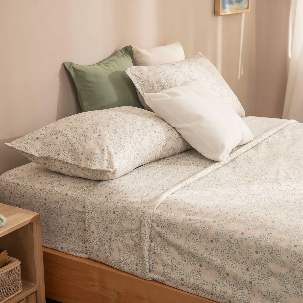 Juego de Sábanas Queen Size con Cordón Free Roots