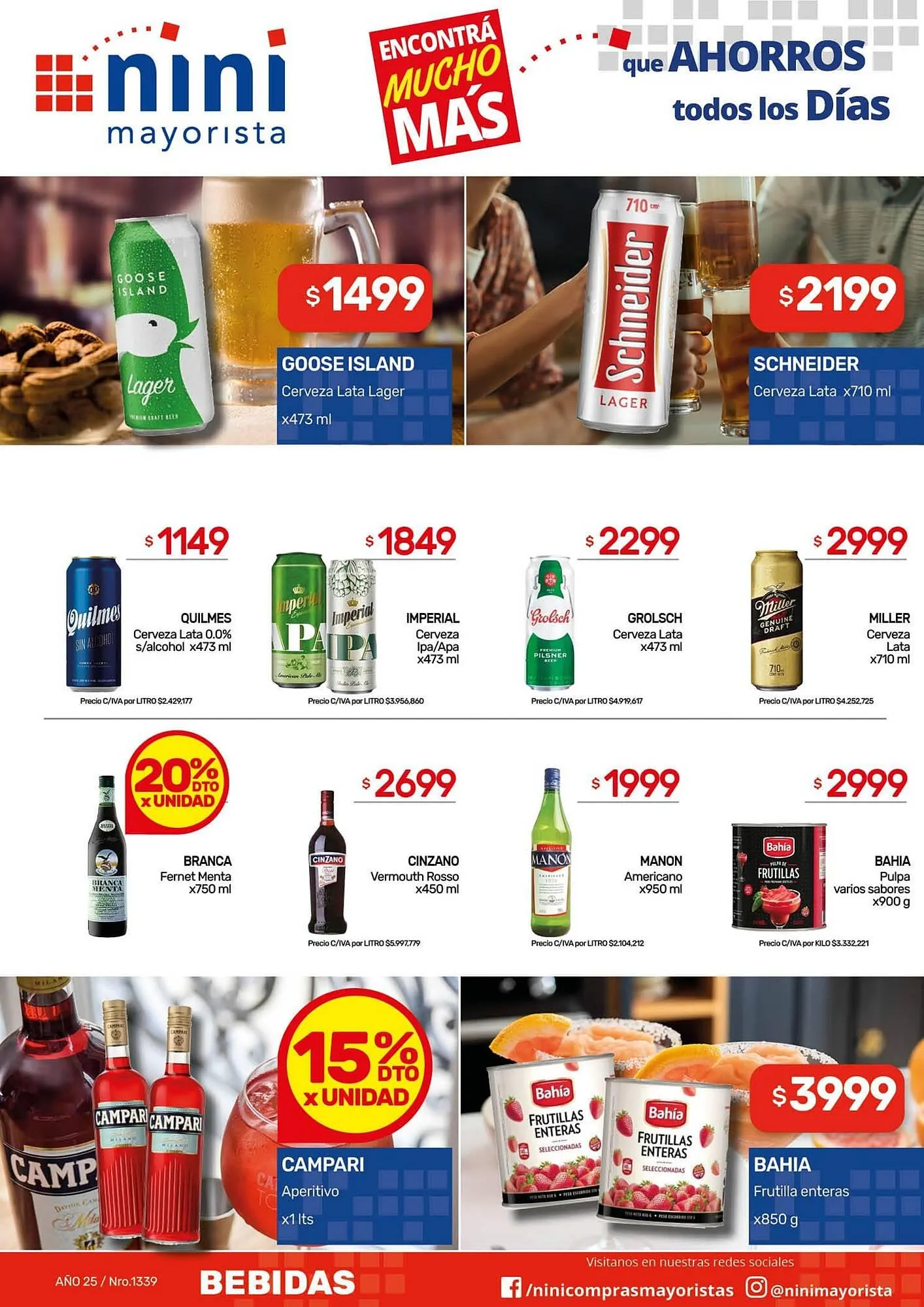 Ofertas de Catálogo Nini Mayorista 22 de diciembre al 28 de diciembre 2025 - Página 13 del catálogo