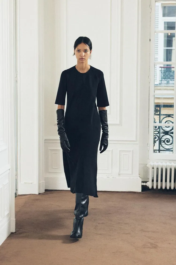 VESTIDO MIDI VUELO ZW COLLECTION