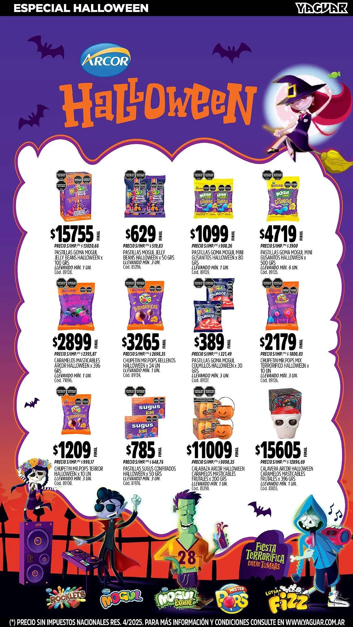 Ofertas de Catálogo Supermercados Yaguar 27 de octubre al 2 de noviembre 2025 - Página 18 del catálogo