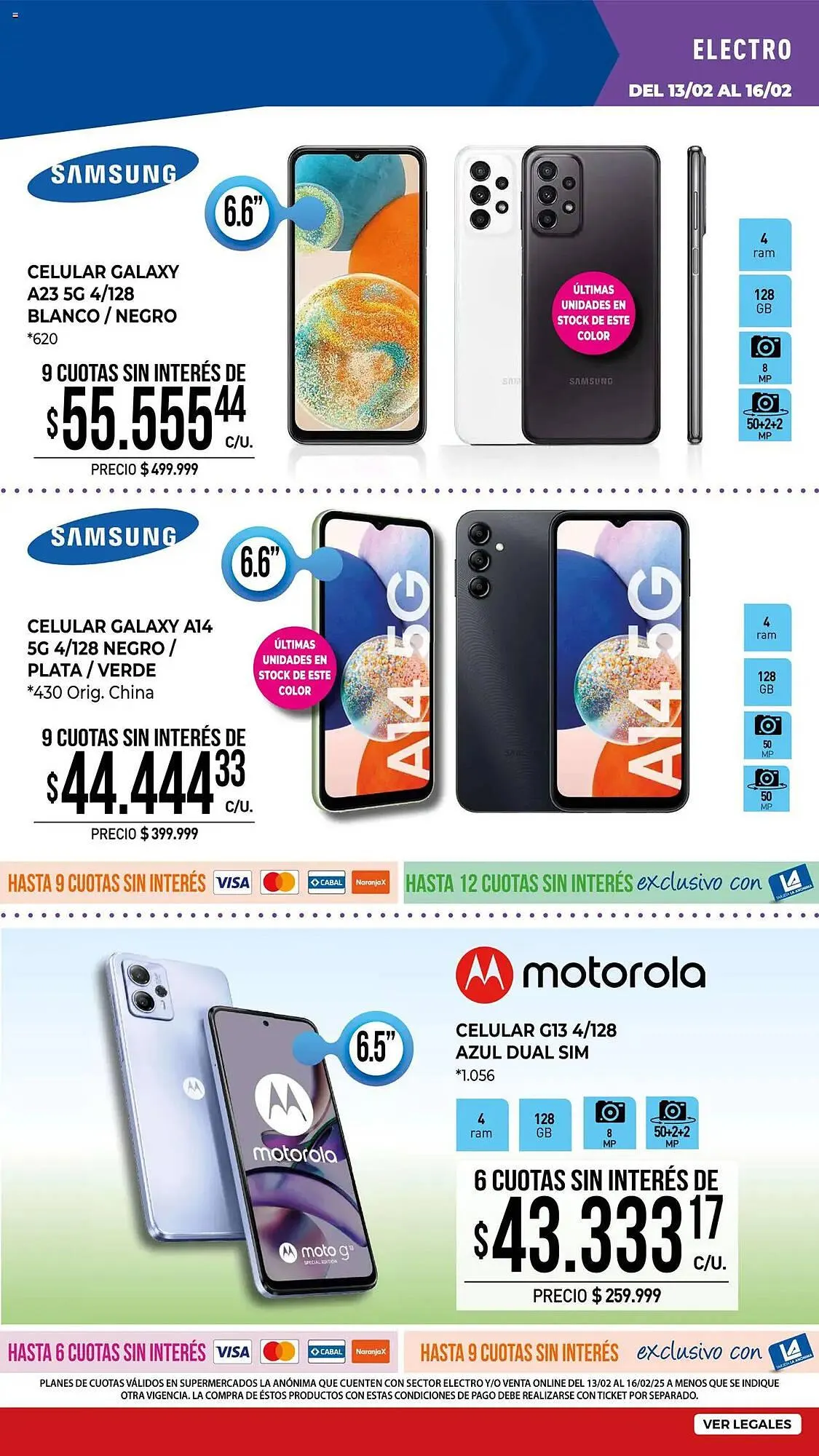 Ofertas de Catálogo La Anonima 13 de febrero al 23 de febrero 2025 - Página 37 del catálogo