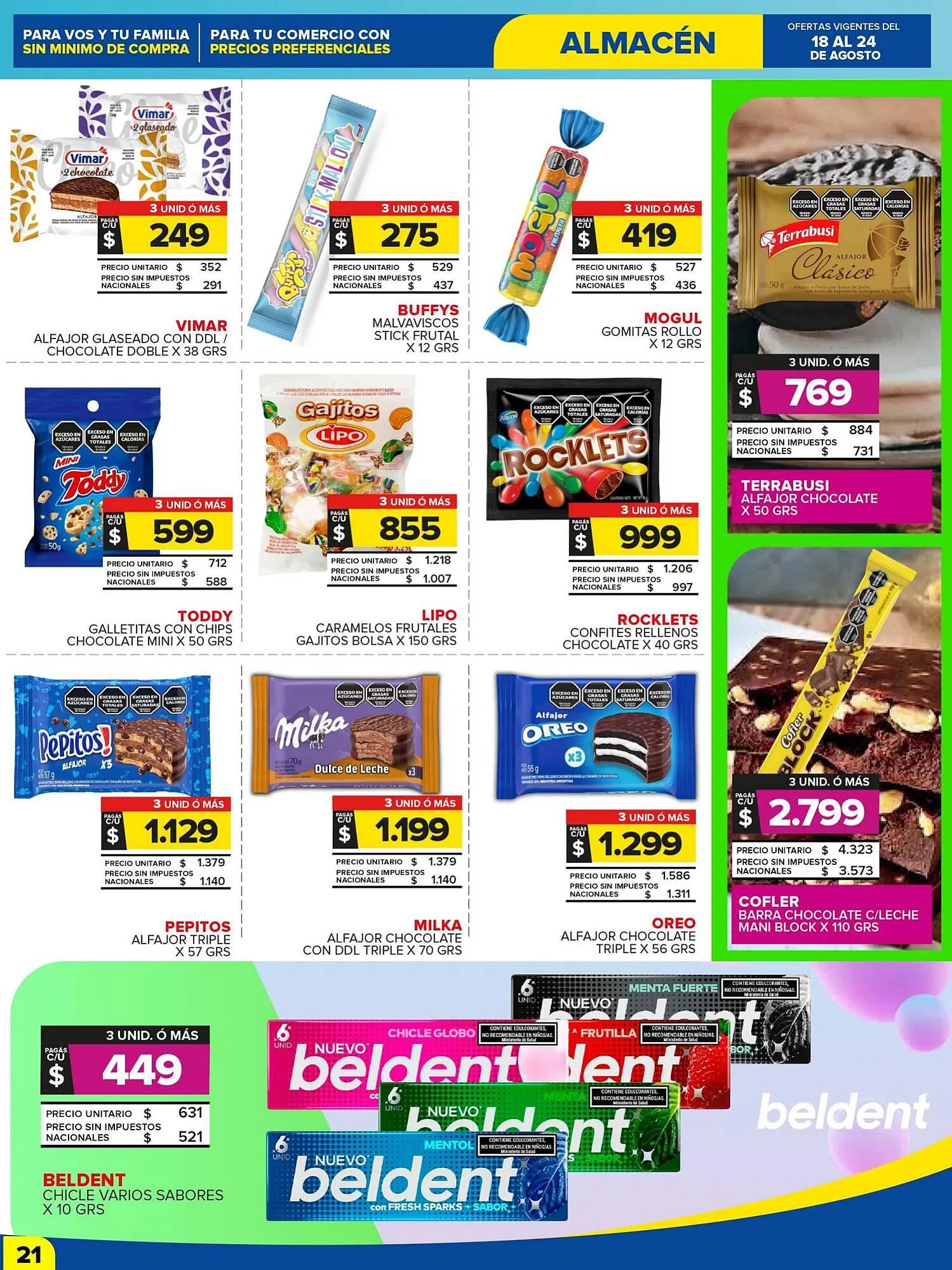 Ofertas de Catálogo Carrefour Maxi 18 de agosto al 24 de agosto 2025 - Página 21 del catálogo