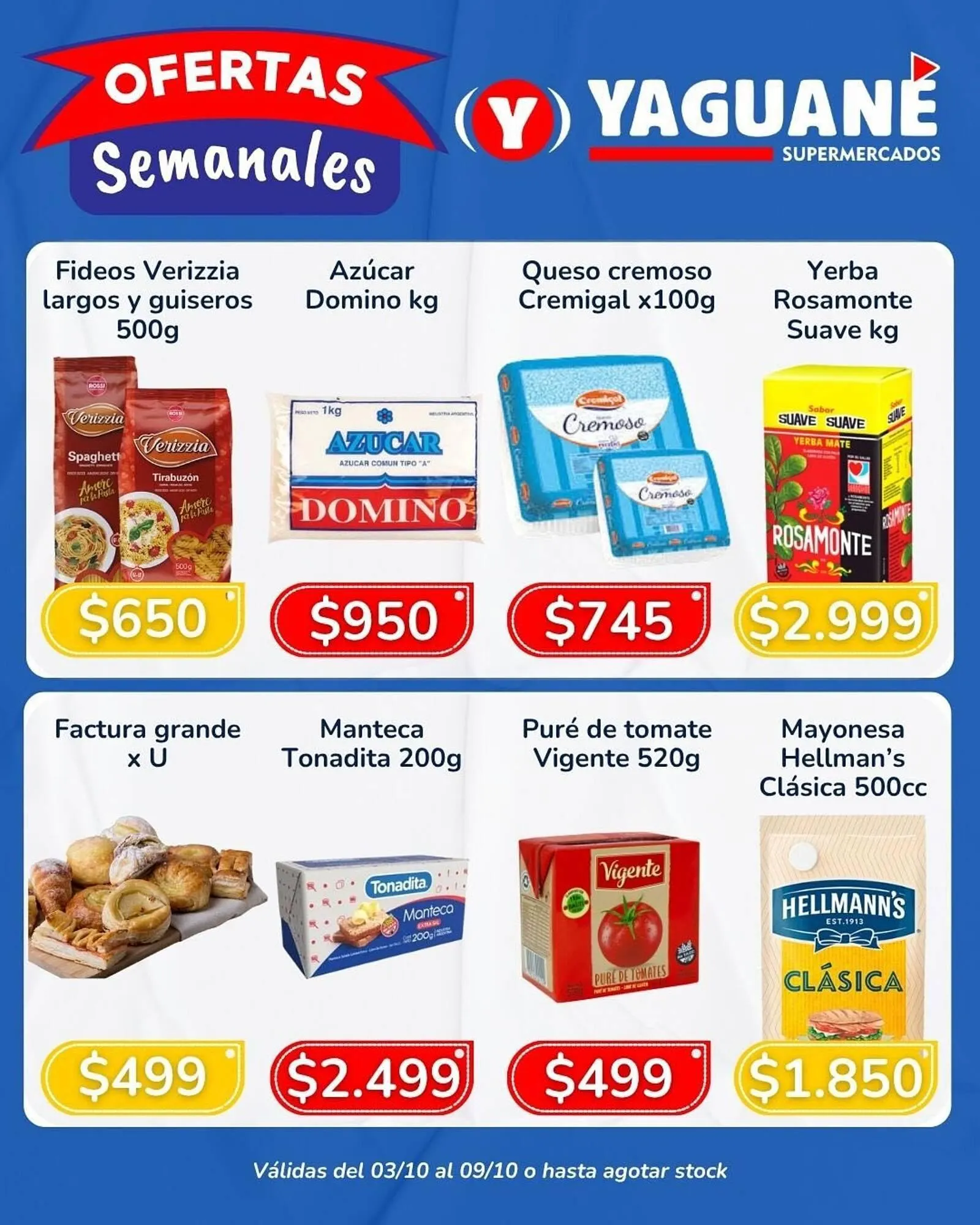 Ofertas de Catálogo Yaguane Supermercados 3 de octubre al 9 de octubre 2025 - Página 2 del catálogo