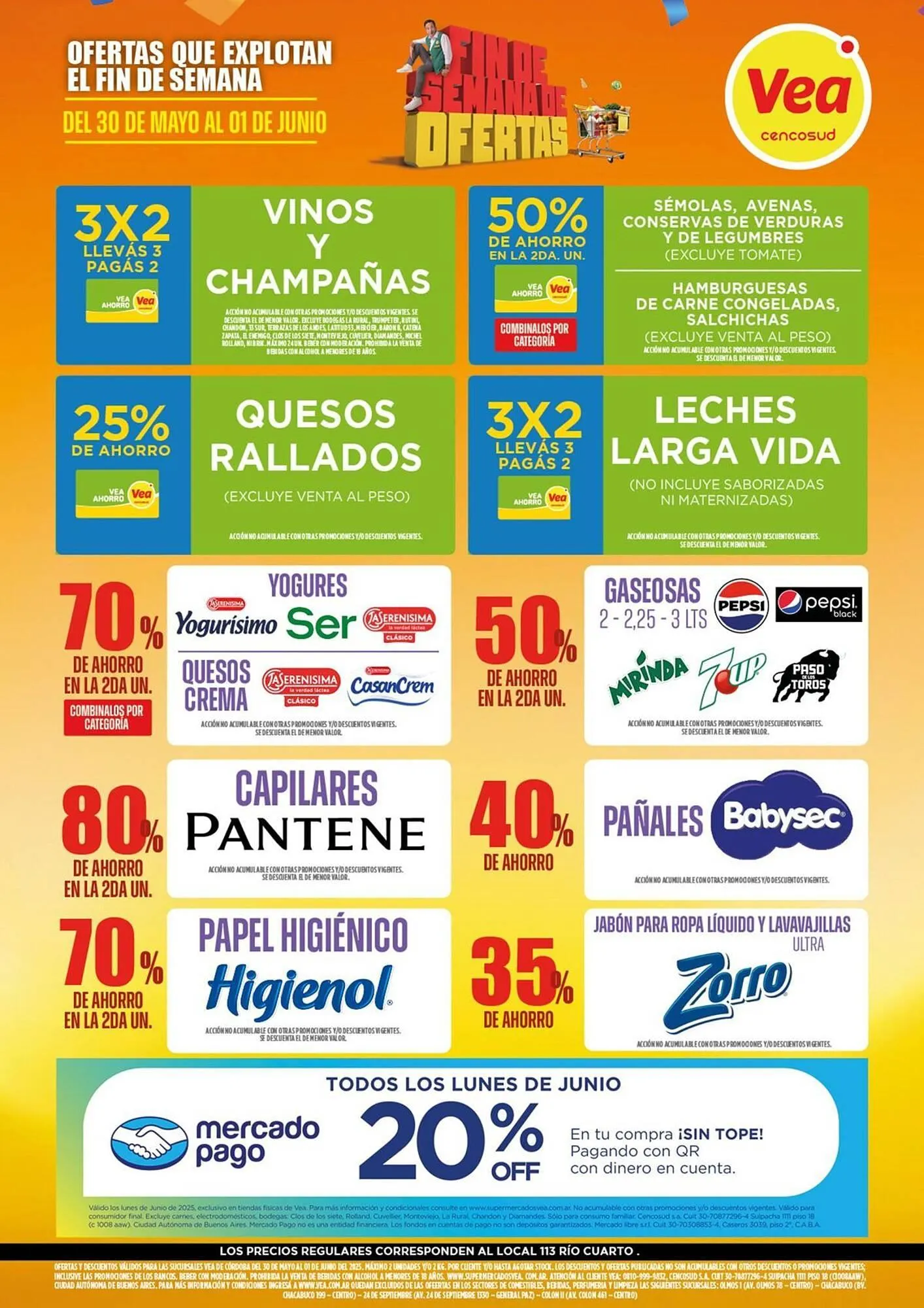 Ofertas de Catálogo Supermercados Vea 29 de mayo al 1 de junio 2025 - Página 1 del catálogo