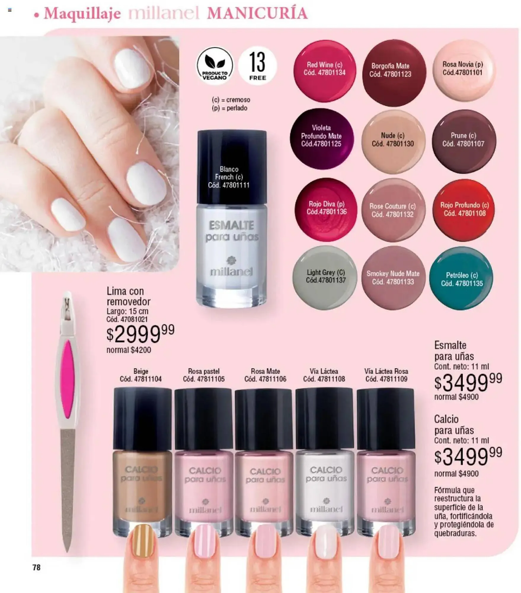 Ofertas de Catálogo Millanel Cosmética 28 de abril al 25 de mayo 2025 - Página 78 del catálogo