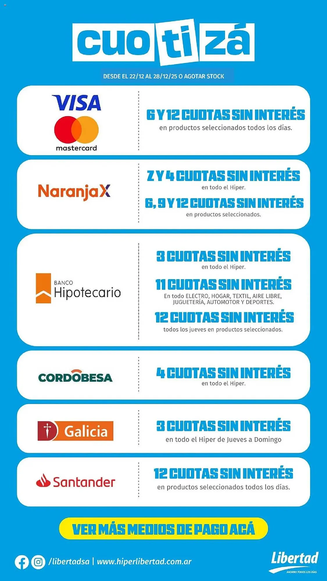 Ofertas de Catálogo Hipermercado Libertad 22 de diciembre al 28 de diciembre 2025 - Página 4 del catálogo