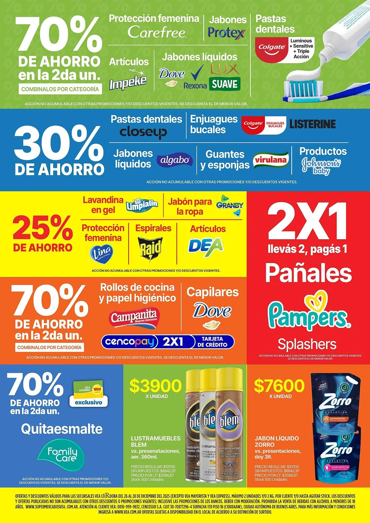Ofertas de Catálogo Supermercados Vea 26 de diciembre al 28 de diciembre 2025 - Página 7 del catálogo