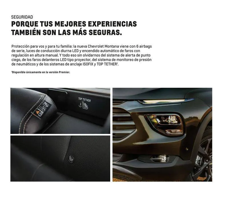 Ofertas de Chevrolet Pickups MONTANA 30 de mayo al 30 de mayo 2025 - Página 6 del catálogo
