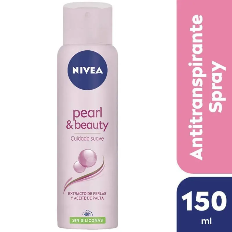 Antitranspirante Aerosol Black Pearl Nivea x 150 cc.