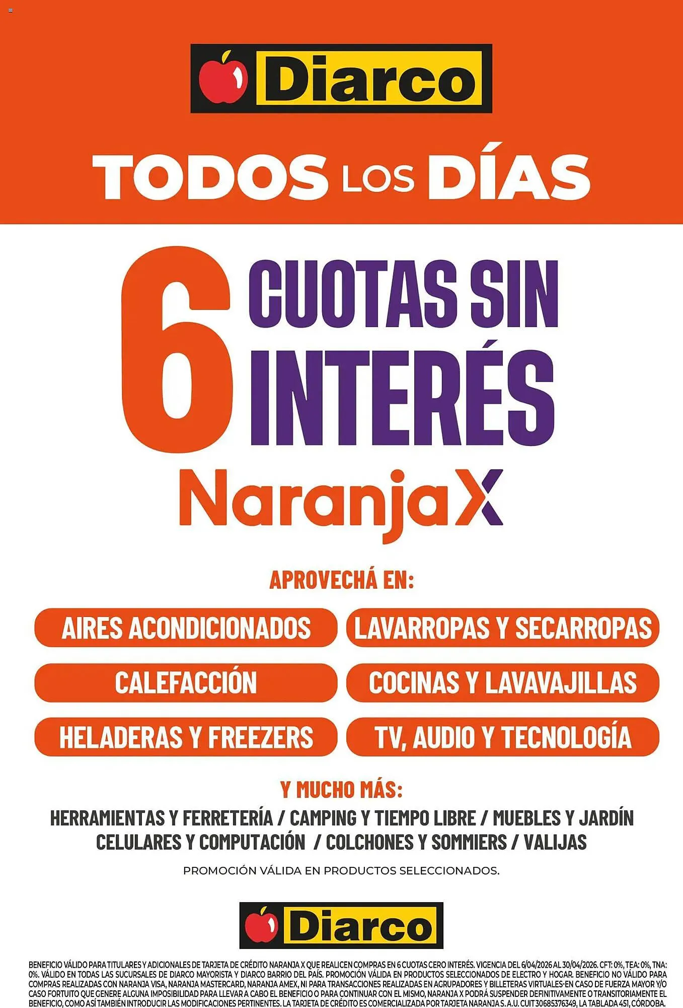 Ofertas de Catálogo Diarco 14 de abril al 30 de abril 2026 - Página 1 del catálogo