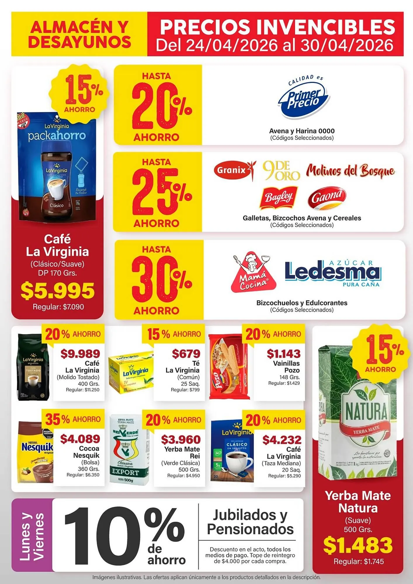 Ofertas de Catálogo Supermercados Aiello 24 de abril al 30 de abril 2026 - Página 13 del catálogo