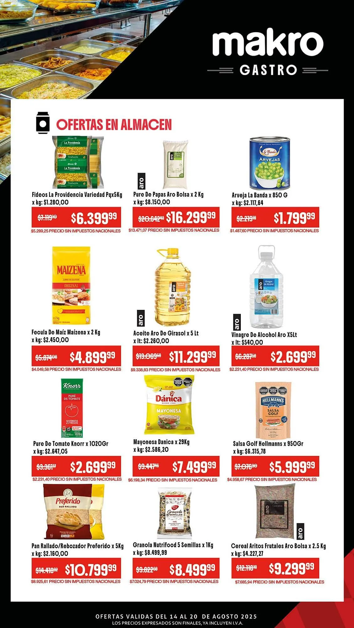 Ofertas de Catálogo Makro 14 de agosto al 20 de agosto 2025 - Página 3 del catálogo