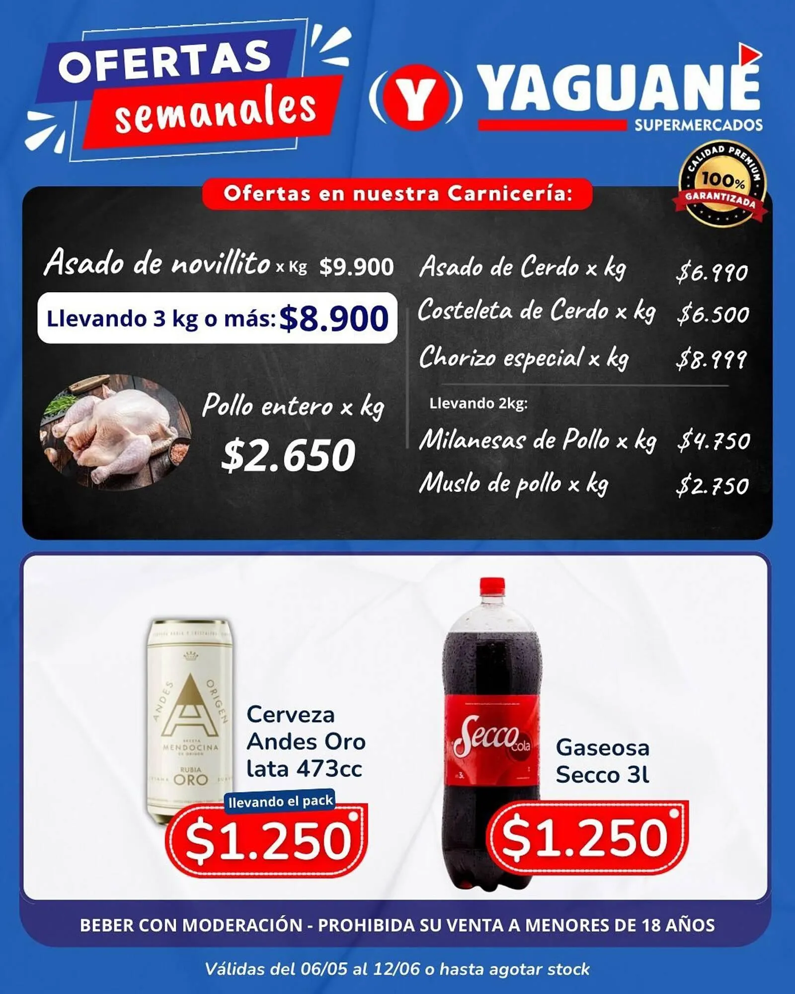 Ofertas de Catálogo Yaguane Supermercados 6 de junio al 12 de junio 2025 - Página 4 del catálogo