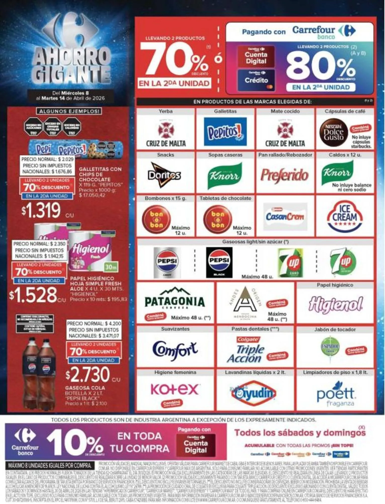 Ofertas de Folleto Carrefour Market 8 de abril al 15 de abril 2026 - Página 8 del catálogo