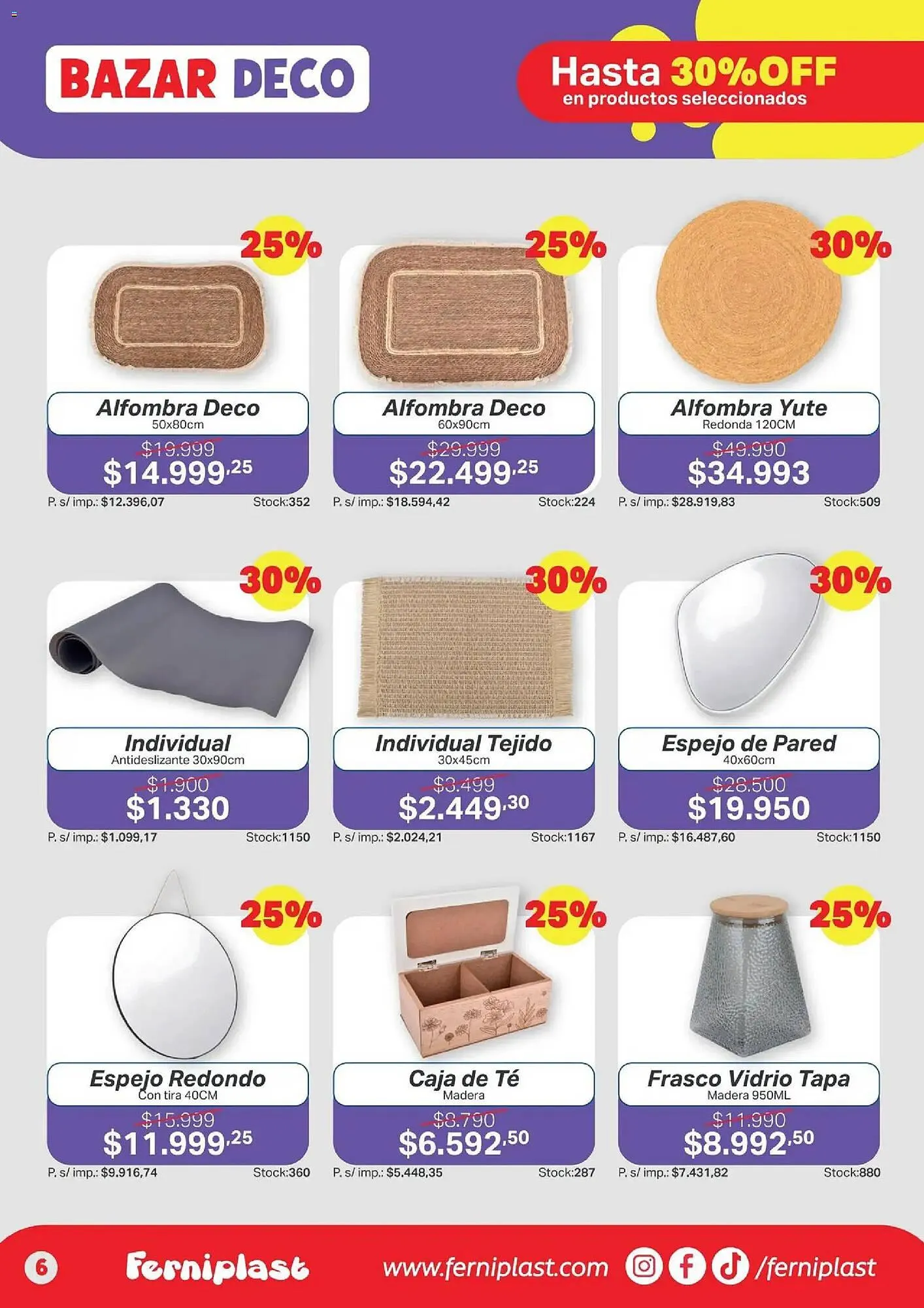 Ofertas de Catálogo Ferniplast 16 de abril al 6 de mayo 2026 - Página 6 del catálogo