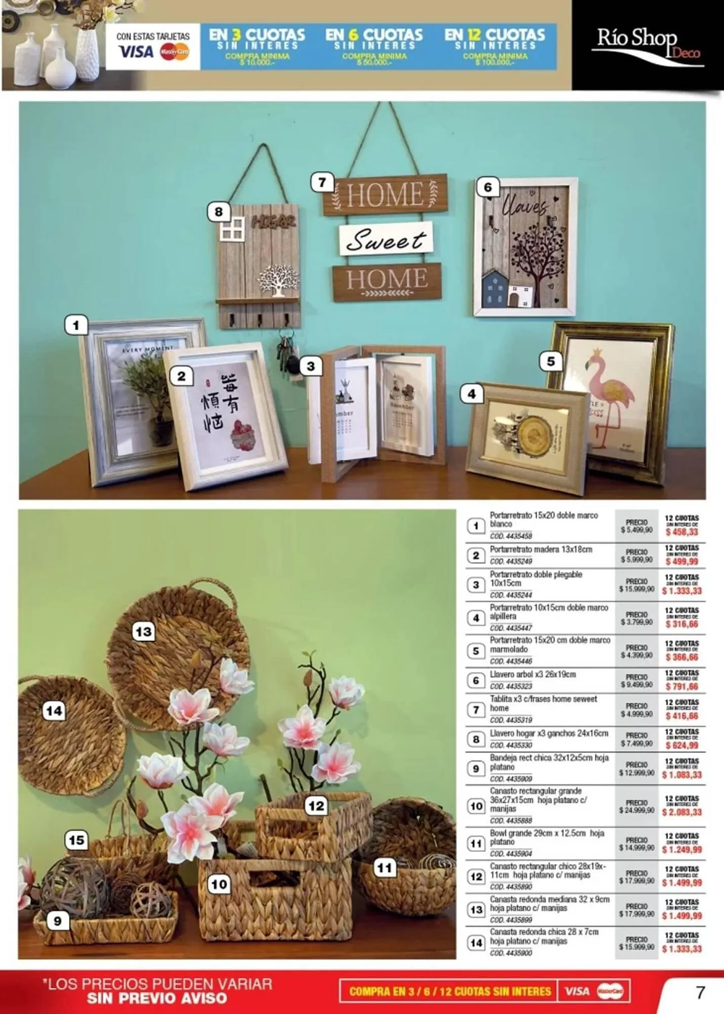 Ofertas de Catálogo Rio Shop Deco 1 de julio al 31 de julio 2025 - Página 7 del catálogo