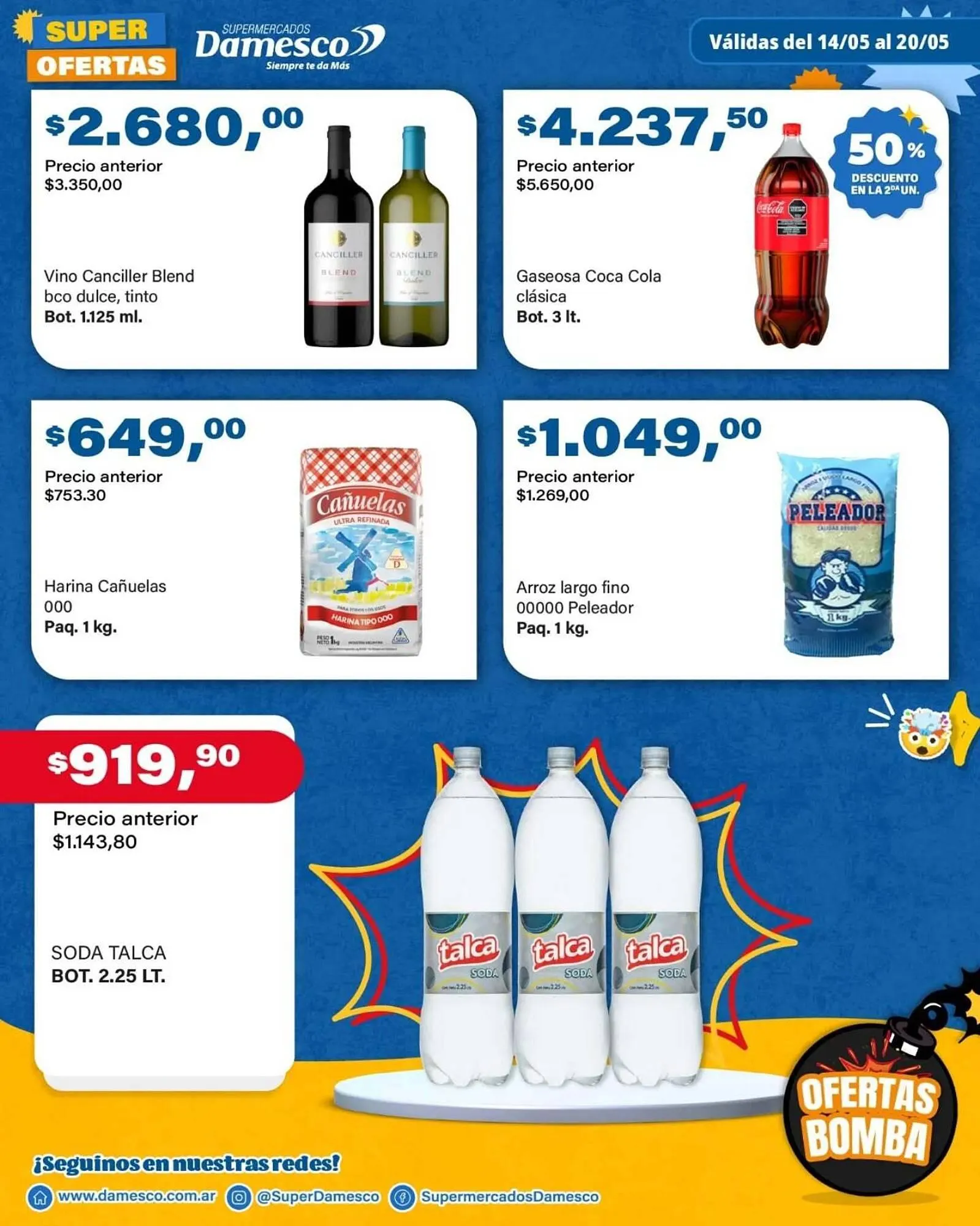 Ofertas de Catálogo Supermercados Damesco 14 de mayo al 20 de mayo 2026 - Página 3 del catálogo