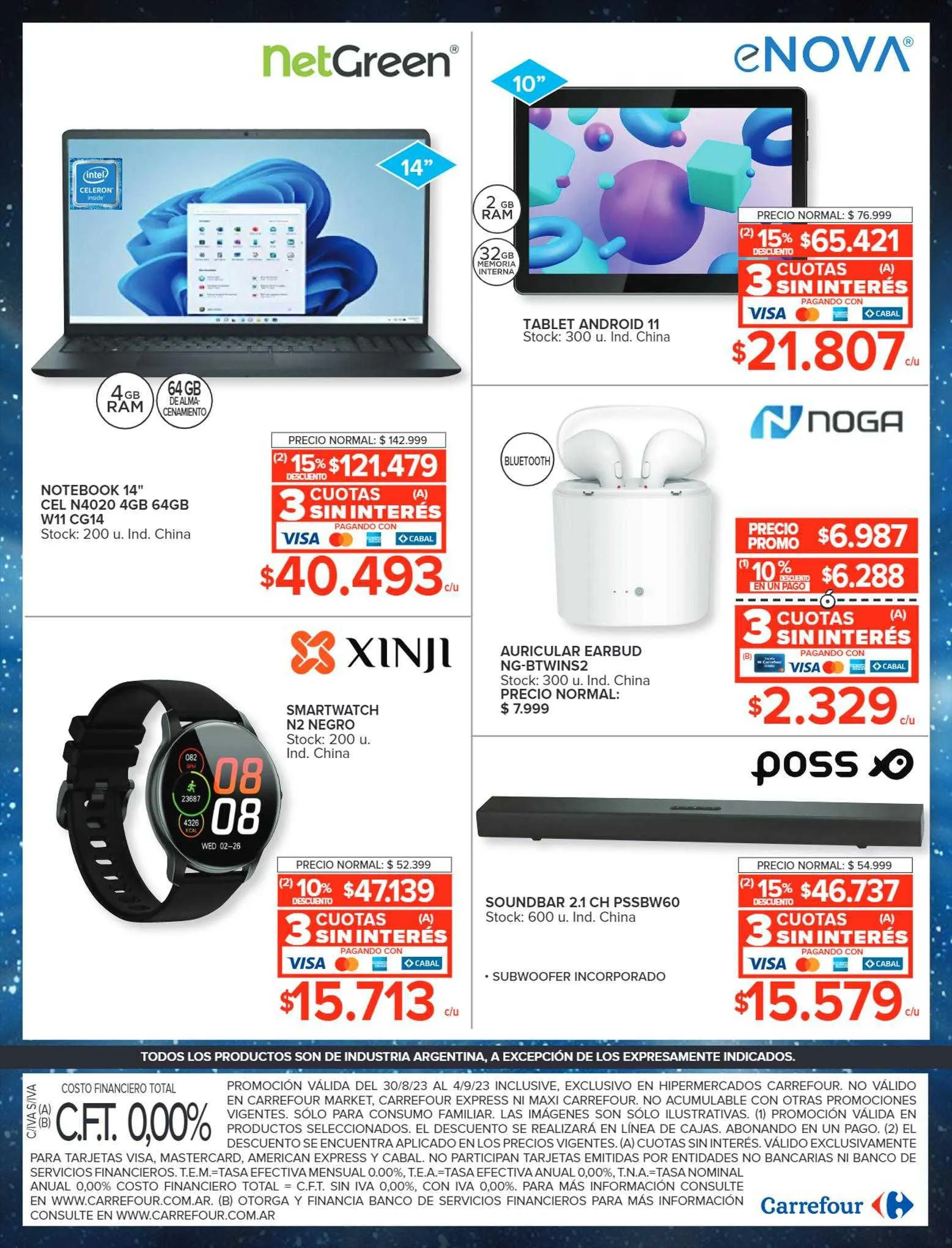 Ofertas de Catálogo Carrefour 21 de agosto al 6 de septiembre 2023 - Página 19 del catálogo