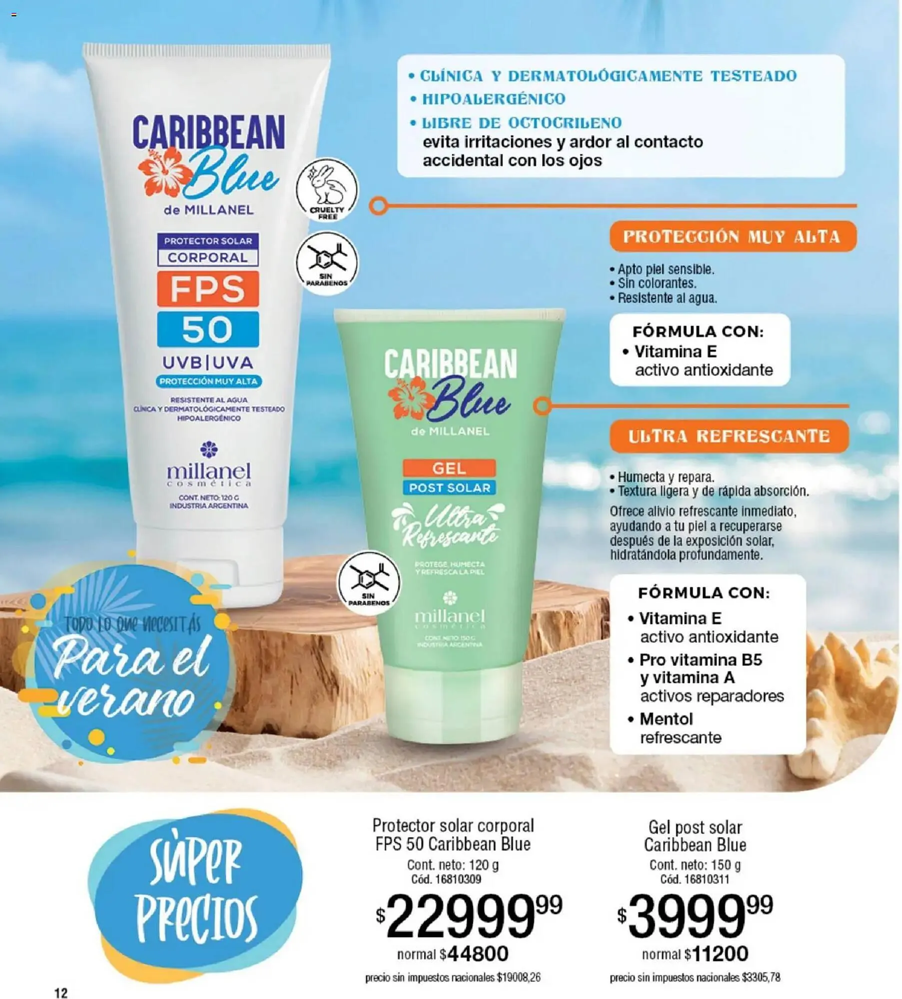 Ofertas de Catálogo Millanel Cosmética 5 de enero al 1 de febrero 2026 - Página 12 del catálogo