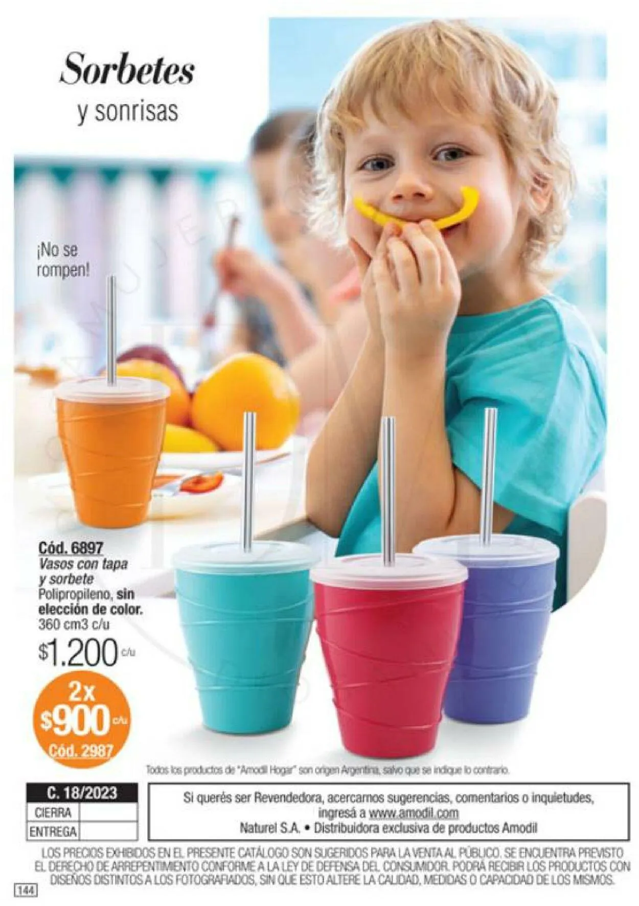 Ofertas de Amodil 3 de noviembre al 30 de noviembre 2023 - Página 144 del catálogo