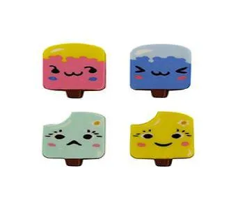 Gomas De Borrar Helados Box