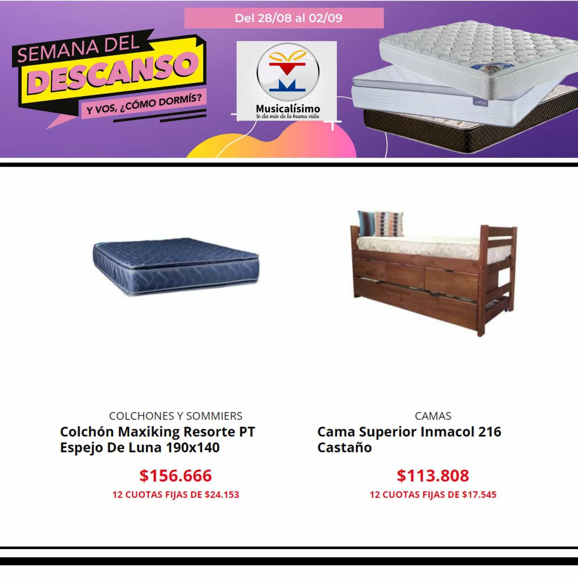 Ofertas de Catálogo Musicalísimo 28 de agosto al 17 de septiembre 2023 - Página 8 del catálogo