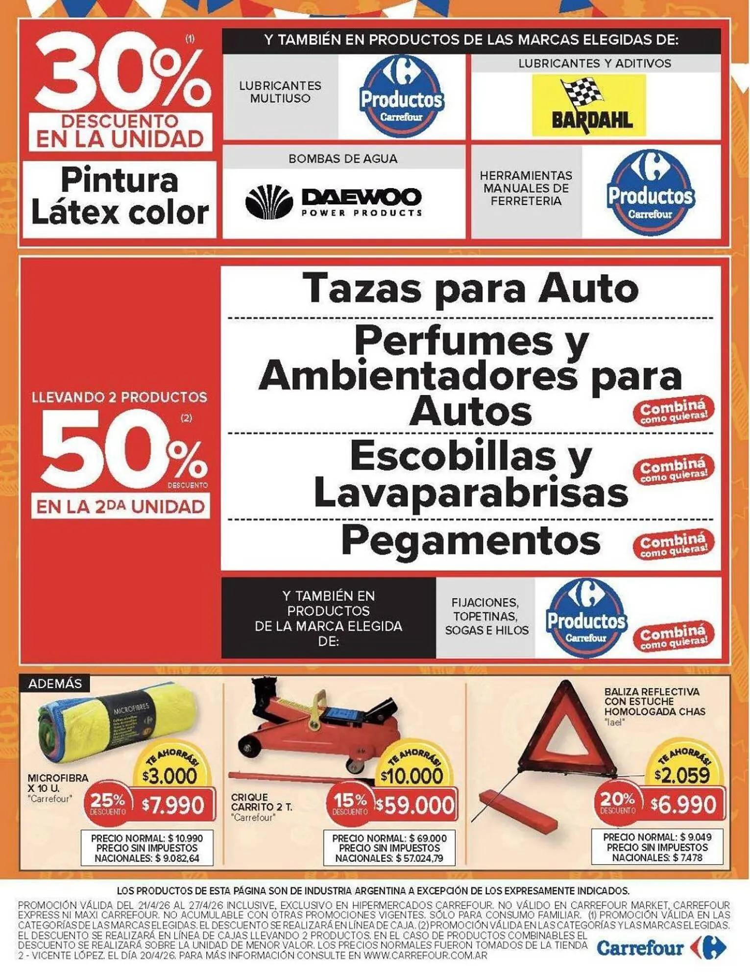 Ofertas de Catálogo Carrefour 21 de abril al 28 de abril 2026 - Página 18 del catálogo