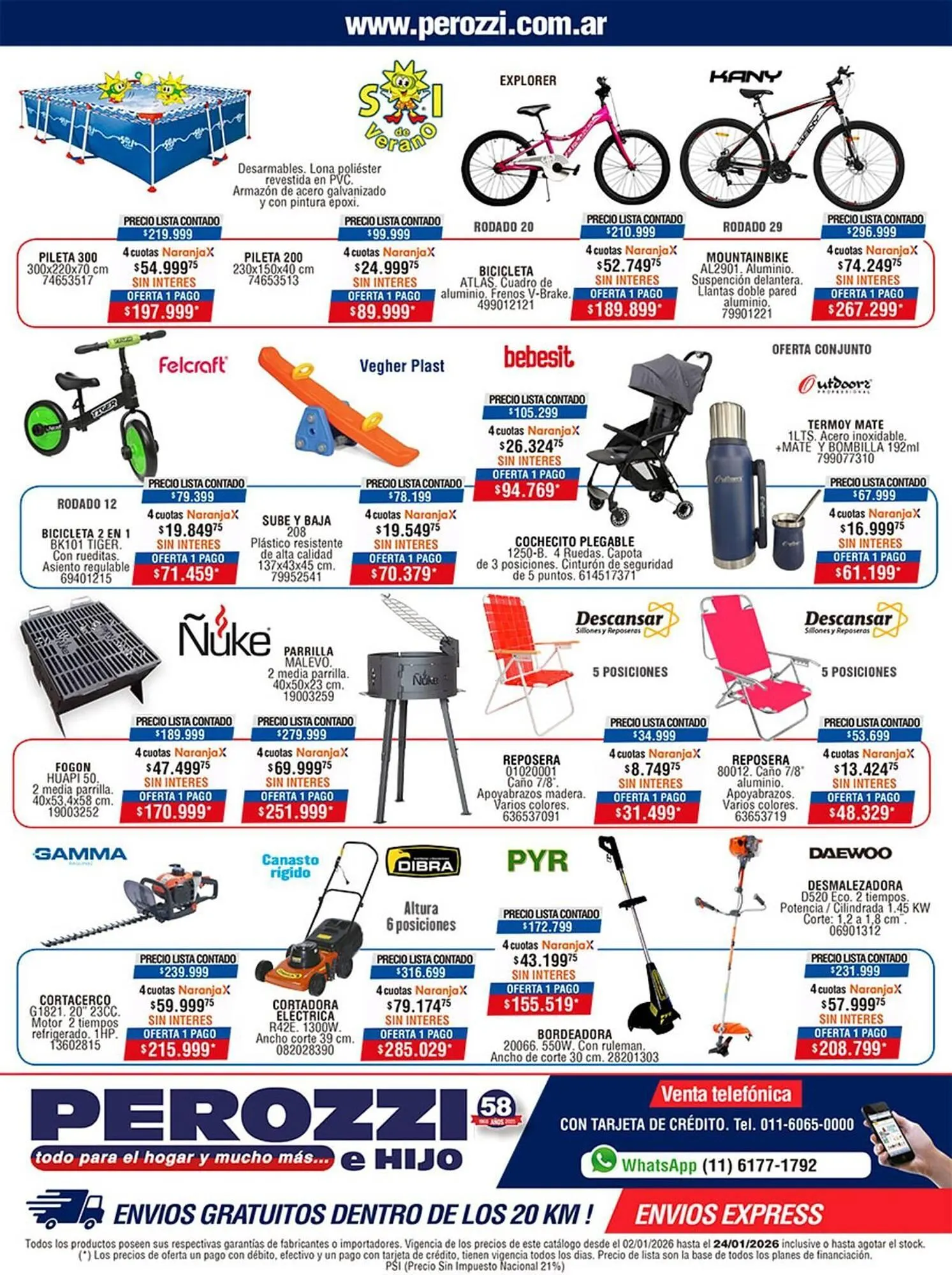 Ofertas de Catálogo Perozzi 19 de enero al 31 de enero 2026 - Página 16 del catálogo
