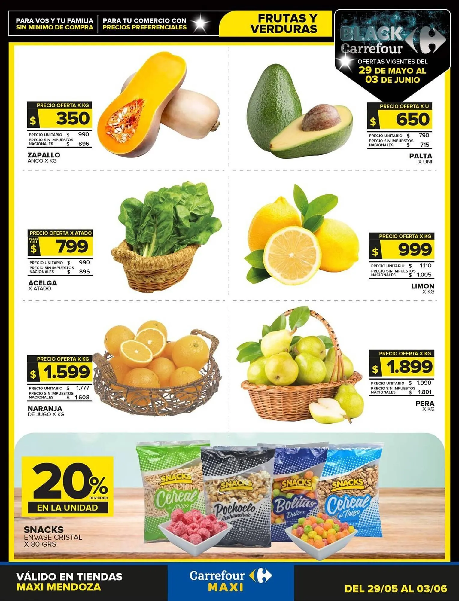 Ofertas de Catálogo Carrefour 30 de mayo al 3 de junio 2025 - Página 1 del catálogo