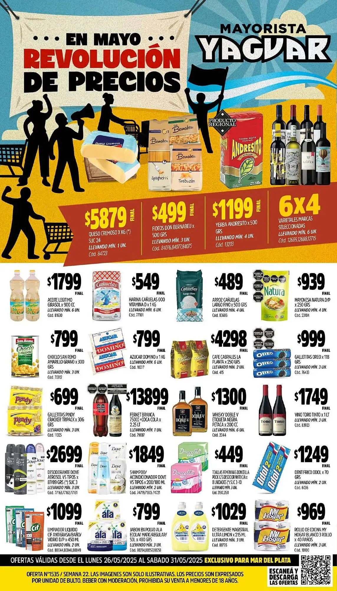 Ofertas de Catálogo Supermercados Yaguar 26 de mayo al 2 de junio 2025 - Página 1 del catálogo