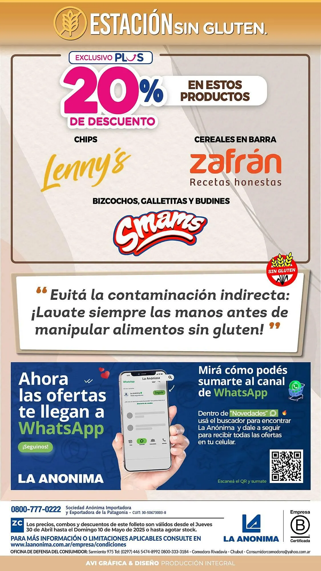 Ofertas de Catálogo La Anonima 30 de abril al 10 de mayo 2026 - Página 7 del catálogo