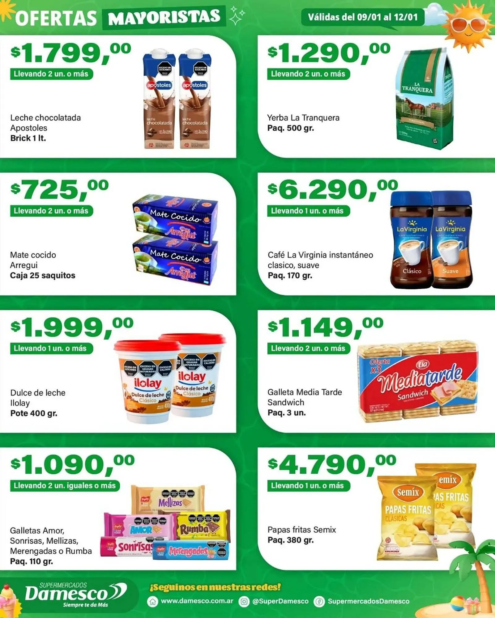 Ofertas de Catálogo Supermercados Damesco 9 de enero al 12 de enero 2026 - Página 5 del catálogo