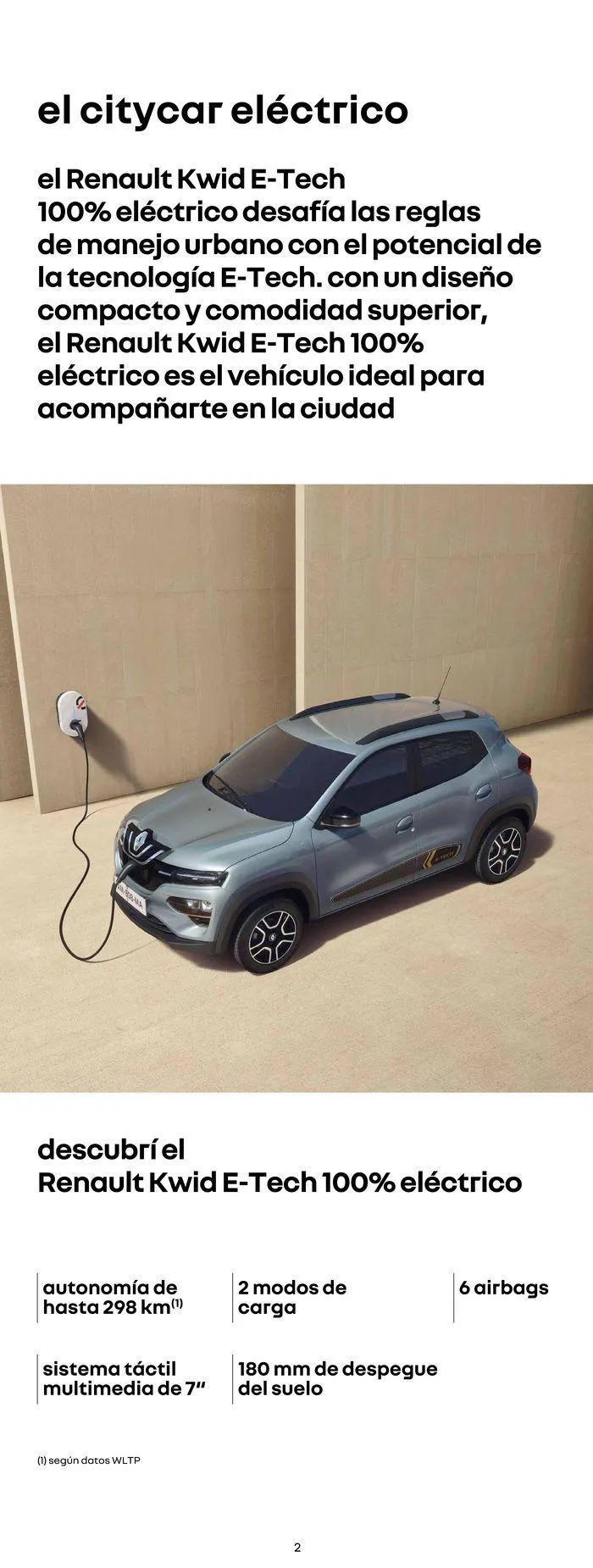 Ofertas de Renault Kwid E-Tech 100% Eléctrico 23 de mayo al 23 de mayo 2025 - Página 2 del catálogo