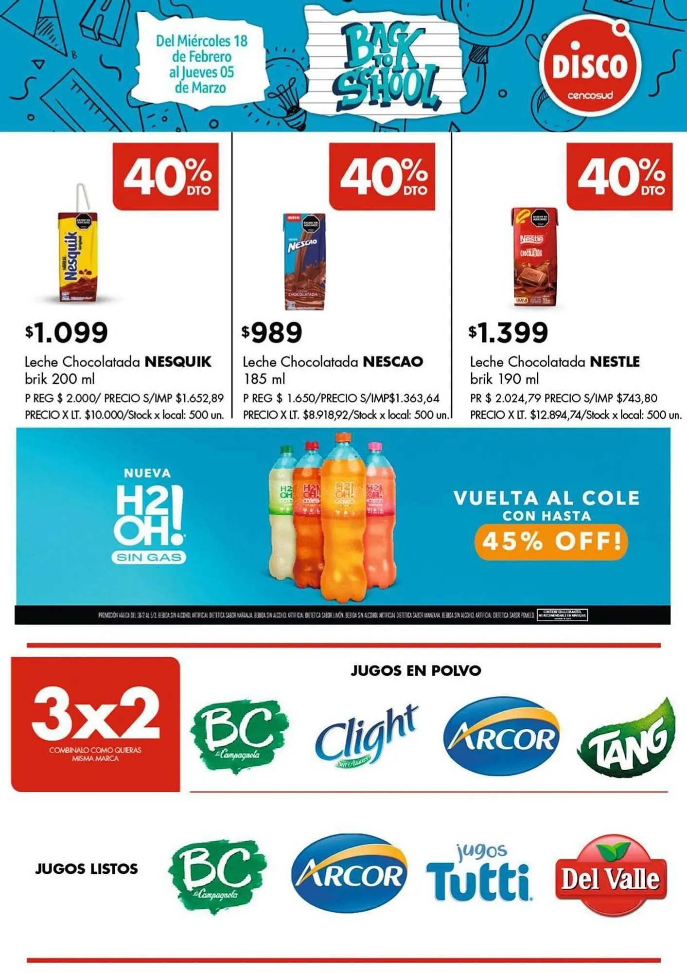 Ofertas de Folleto Disco 18 de febrero al 5 de marzo 2026 - Página 10 del catálogo