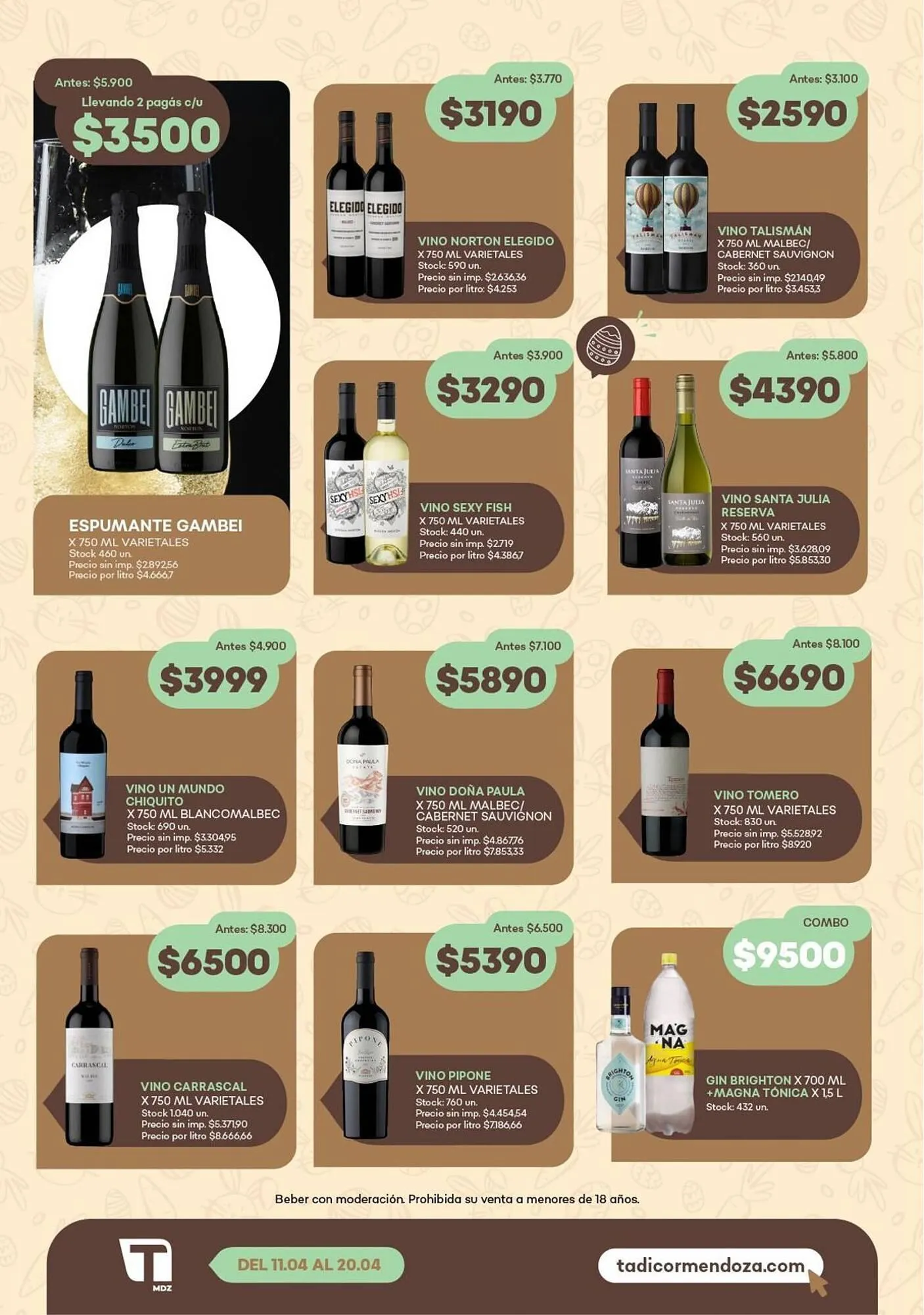 Ofertas de Catálogo Supermercados Tadicor 15 de abril al 20 de abril 2025 - Página 5 del catálogo