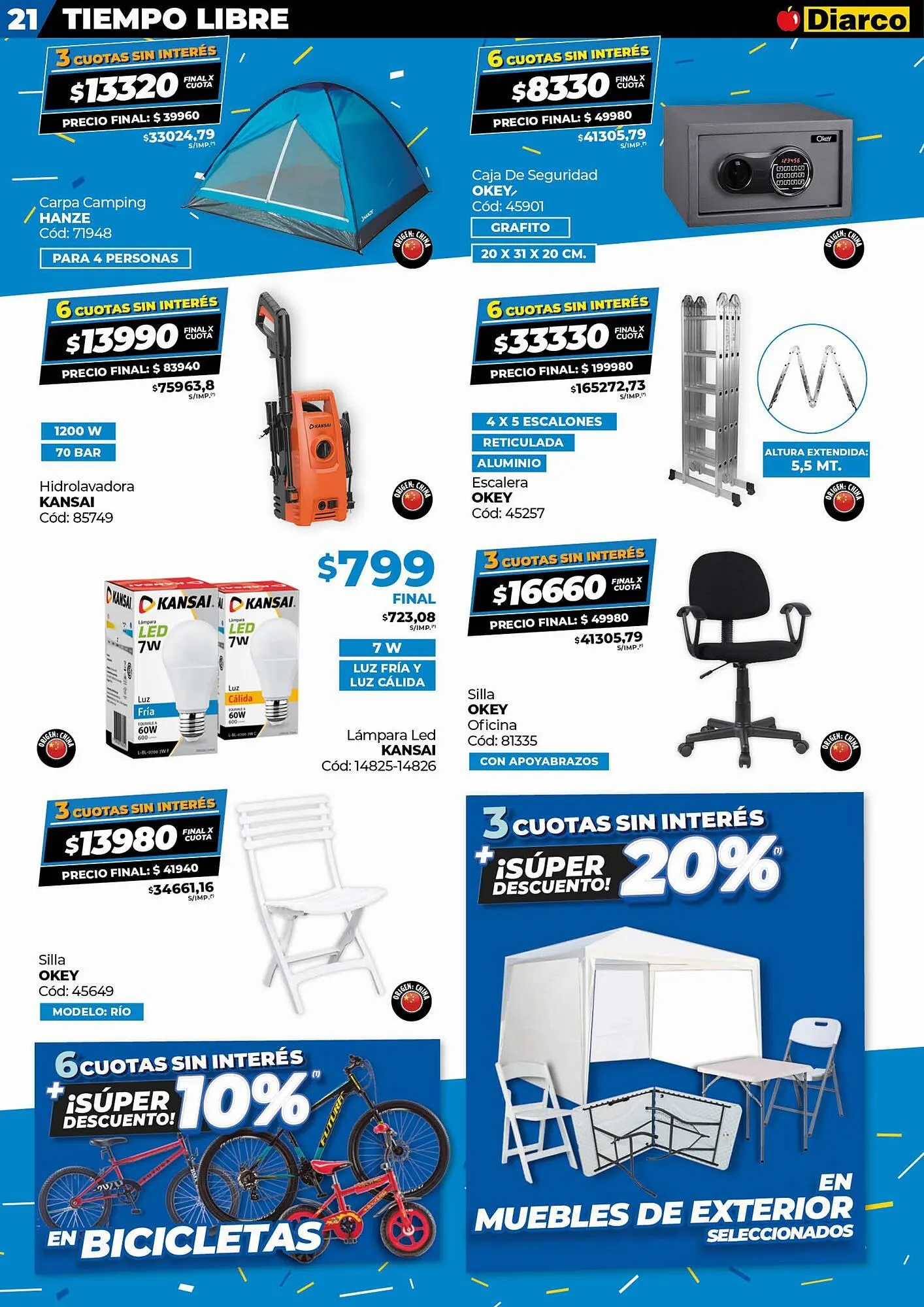 Ofertas de Catálogo Diarco 12 de mayo al 18 de mayo 2025 - Página 21 del catálogo